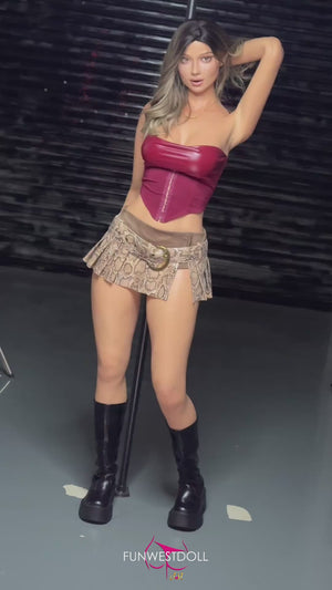 Rose Sex Doll (FunWest Doll 168cm D-Cup #043SJ RST Siliconen)