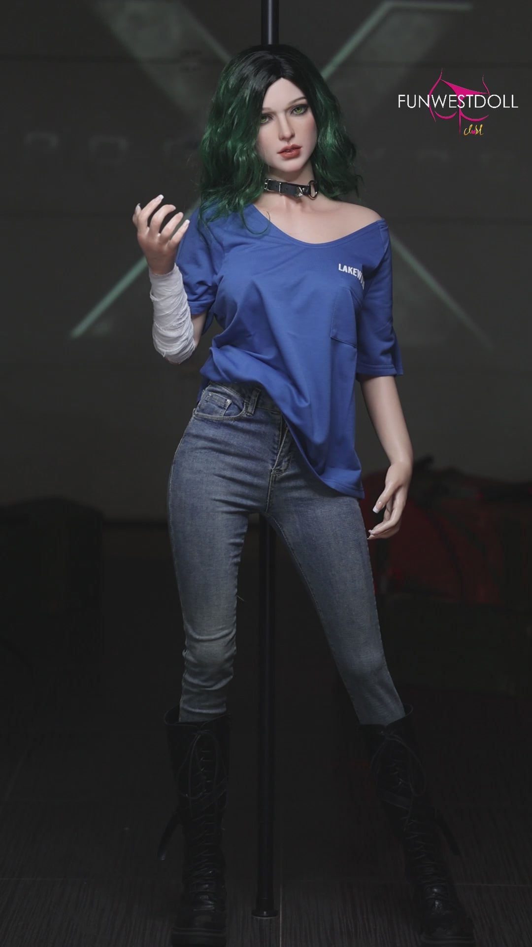 Alexa poupée sexuelle (FunWest Doll 157cm Bonnet D #045S Silicone)