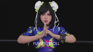 Chun li poupée sexuelle (FunWest Doll 155 cm f-tasse # 032 TPE)