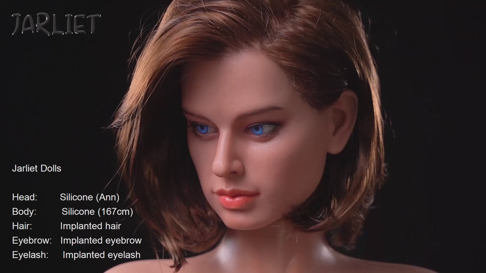 Anne poupée sexuelle (Jarliet 167 cm (bonnet B en silicone)