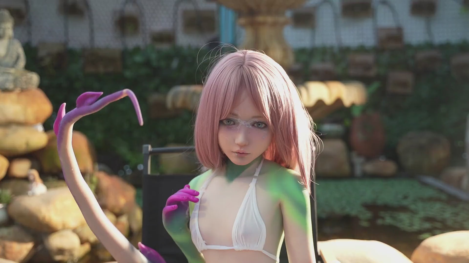 Ruoxi sexpuppe (Dolls Castle 132cm A-cup #S16 Silikon)