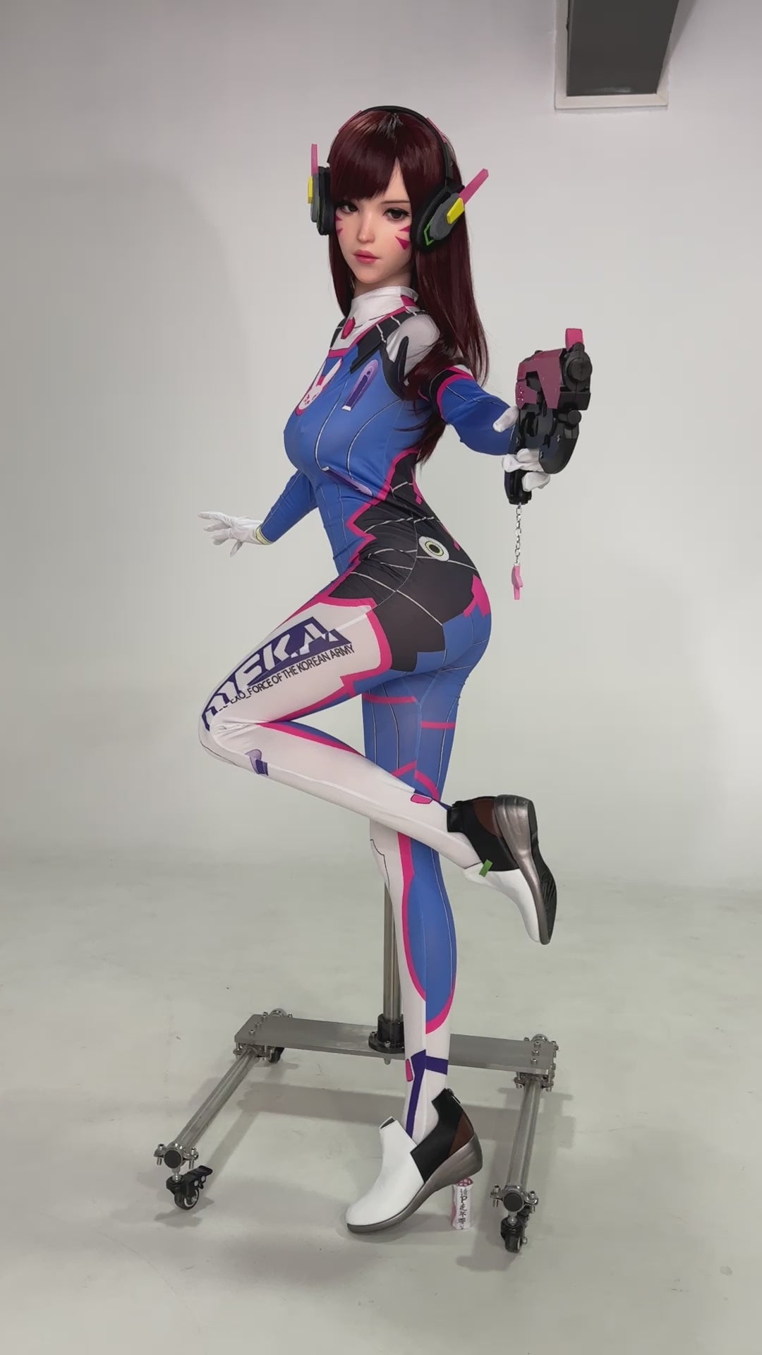 D.Va Hana Song-sekspop (Game Lady 167 cm D-cup nr. 23 siliconen)