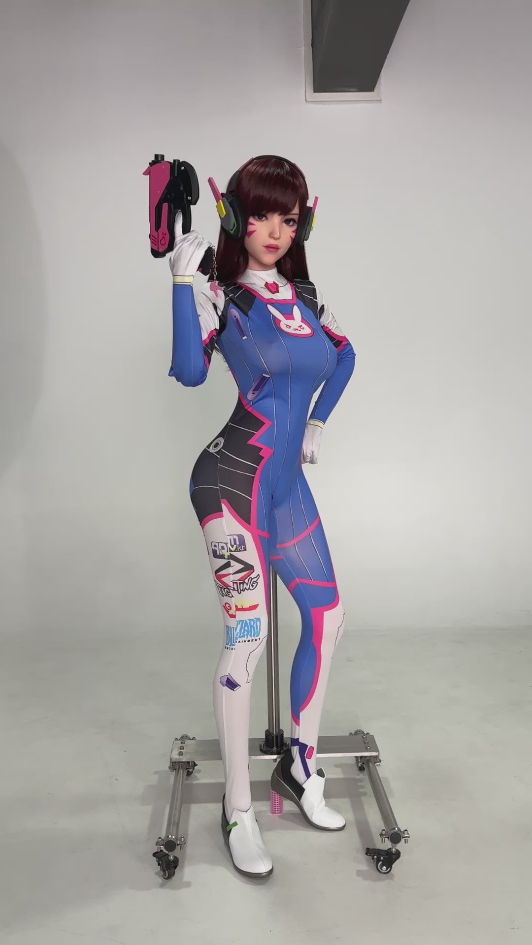 D.Va Hana Song-sekspop (Game Lady 167 cm D-cup nr. 23 siliconen)