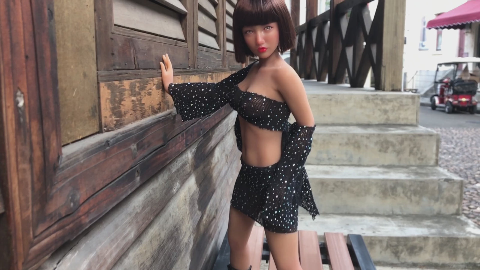 Raka sexpuppe (Climax Doll Mini 60cm C-cup Silikon) EXPRESS