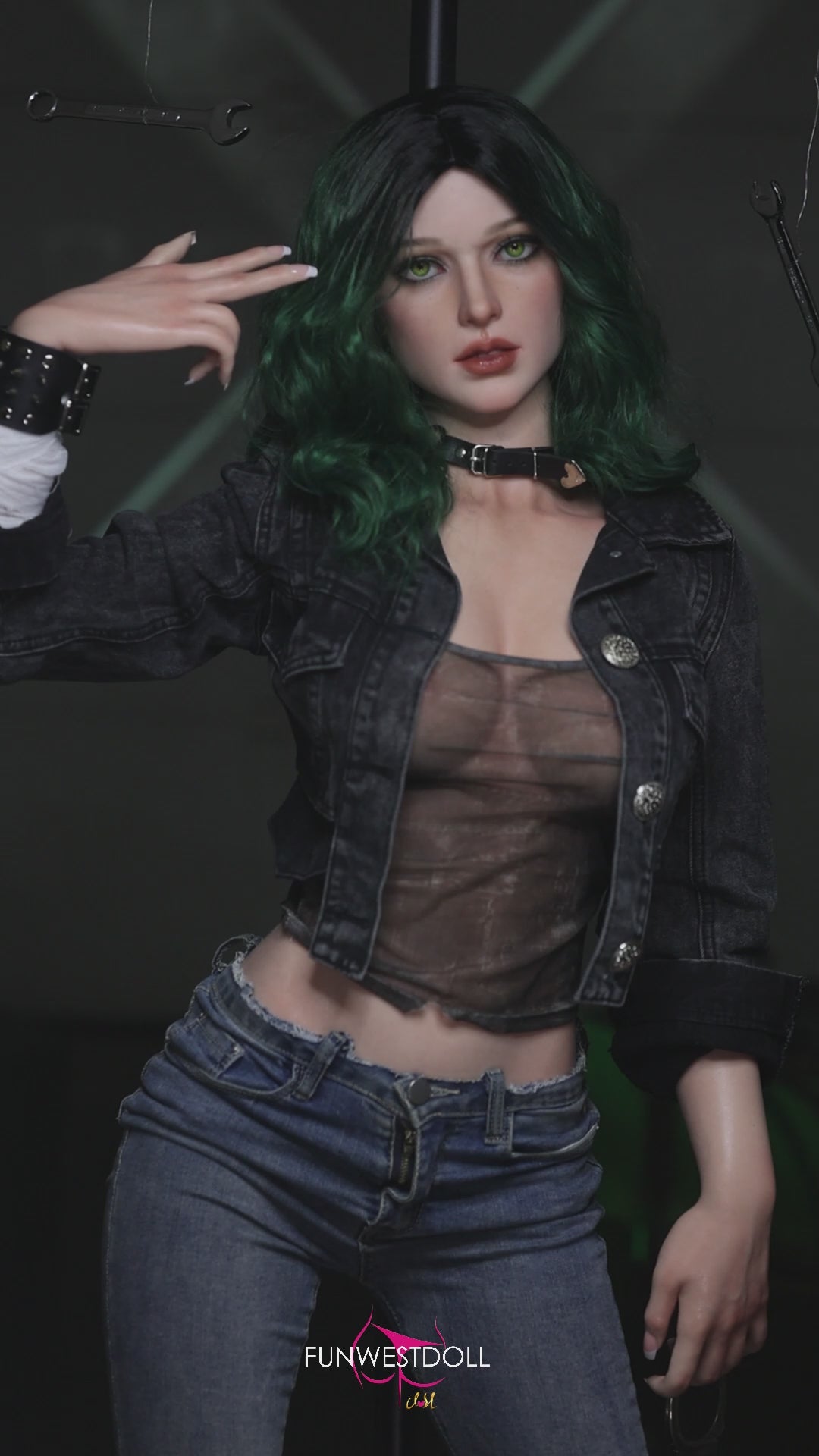 Alexa poupée sexuelle (FunWest Doll 157cm Bonnet D #045S Silicone)