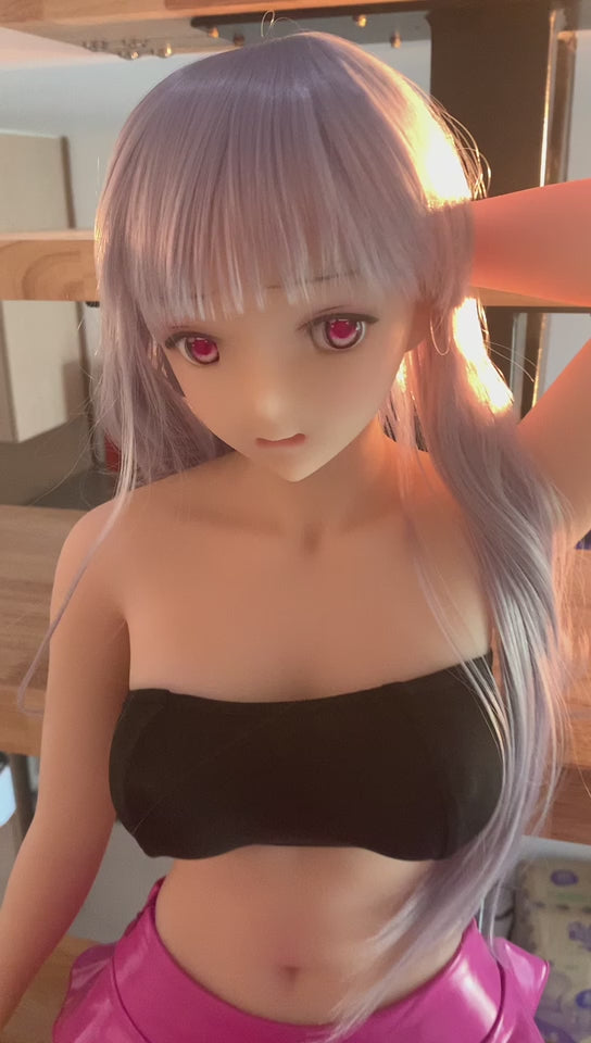 Manae sex pop (YJL Doll 100 cm c-cup siliconen)