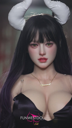 Chloé poupée sexuelle (FunWest Doll 160cm e-top # 035s Silicone)