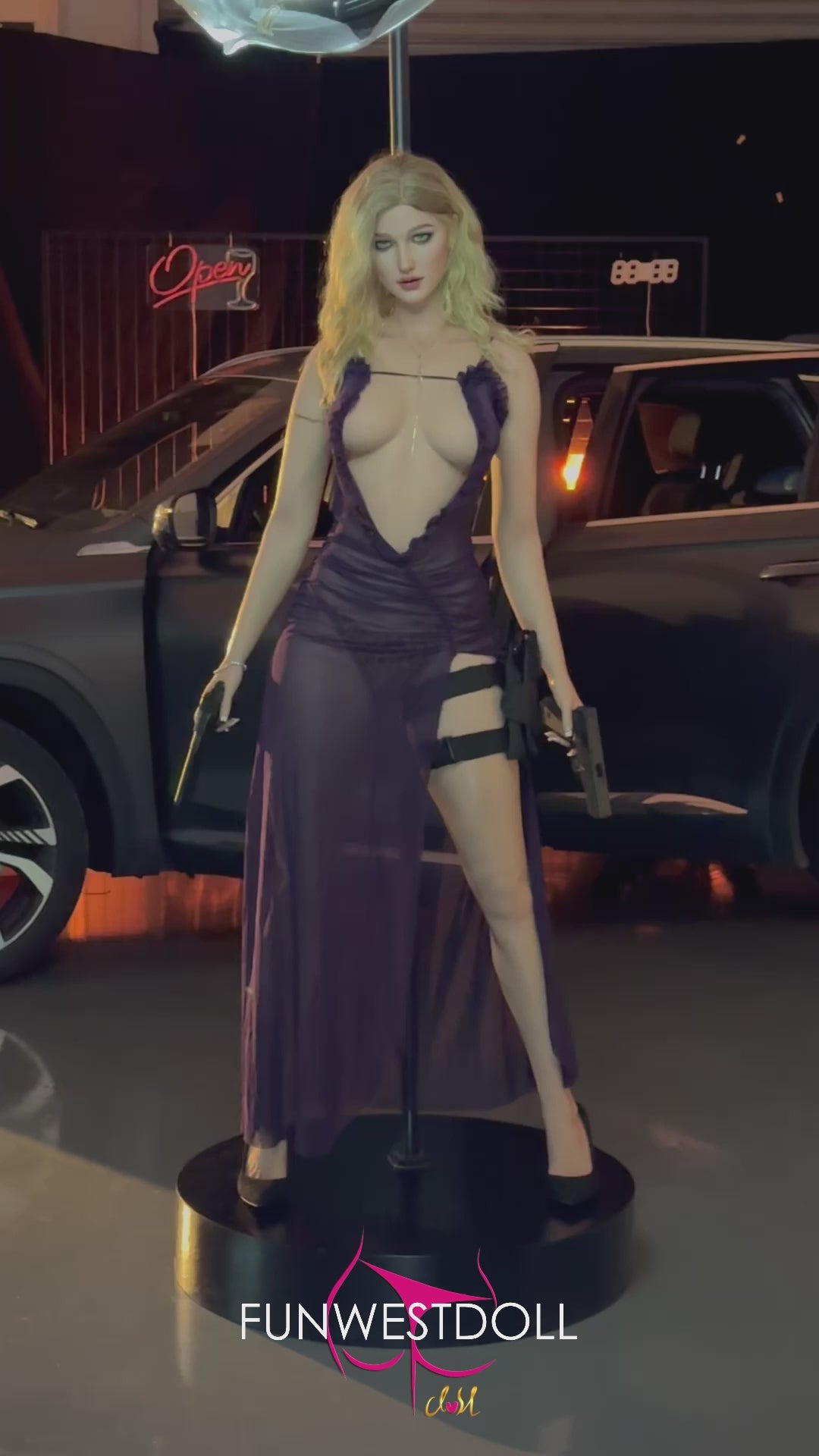 Skylar poupée sexuelle (FunWest Doll Bonnet D 168 cm #044S RST Silicone)