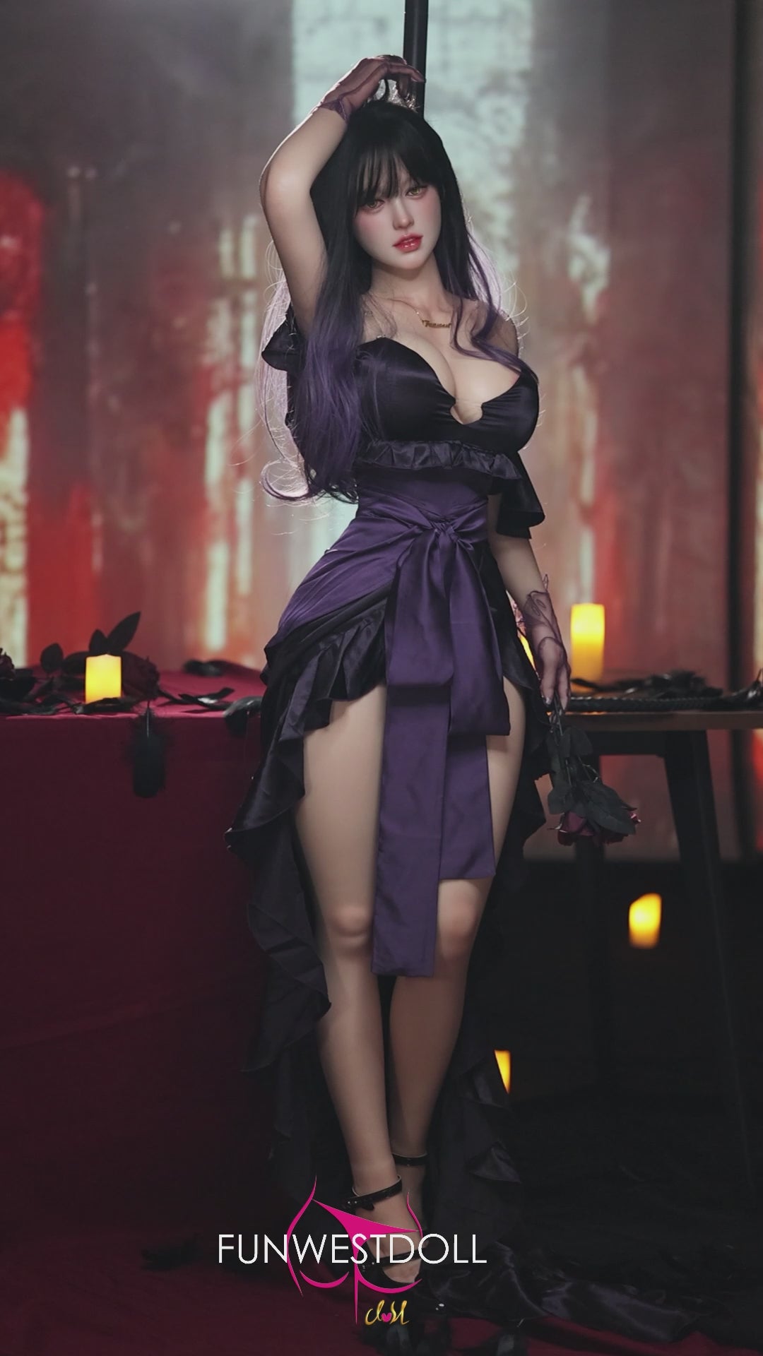 Chloé poupée sexuelle (FunWest Doll 160 cm (E-Cup #035S Silicone)