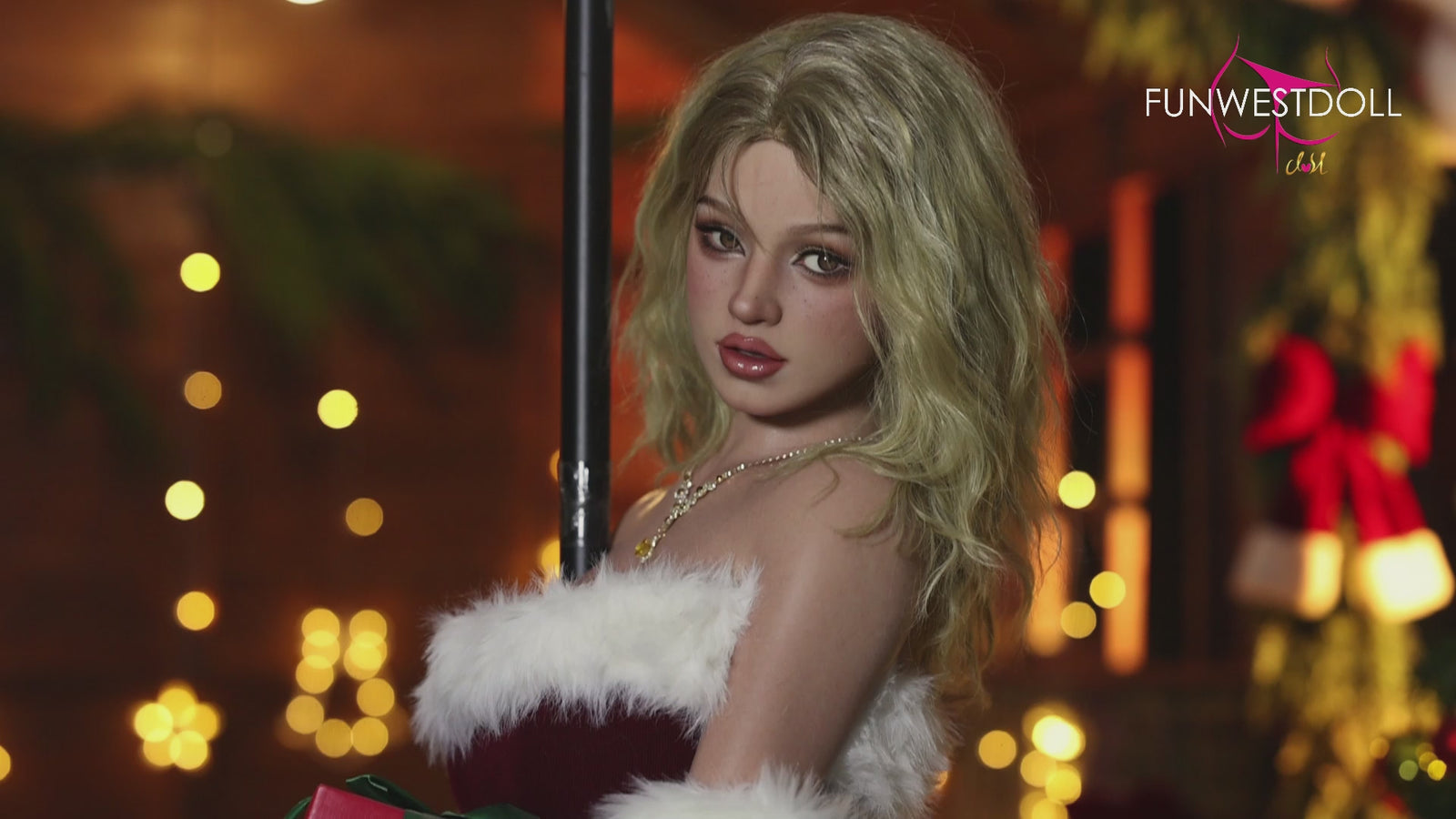 Lyra-sekspop (FunWest Doll G-cup van 157 cm #054SJ RST siliconen)