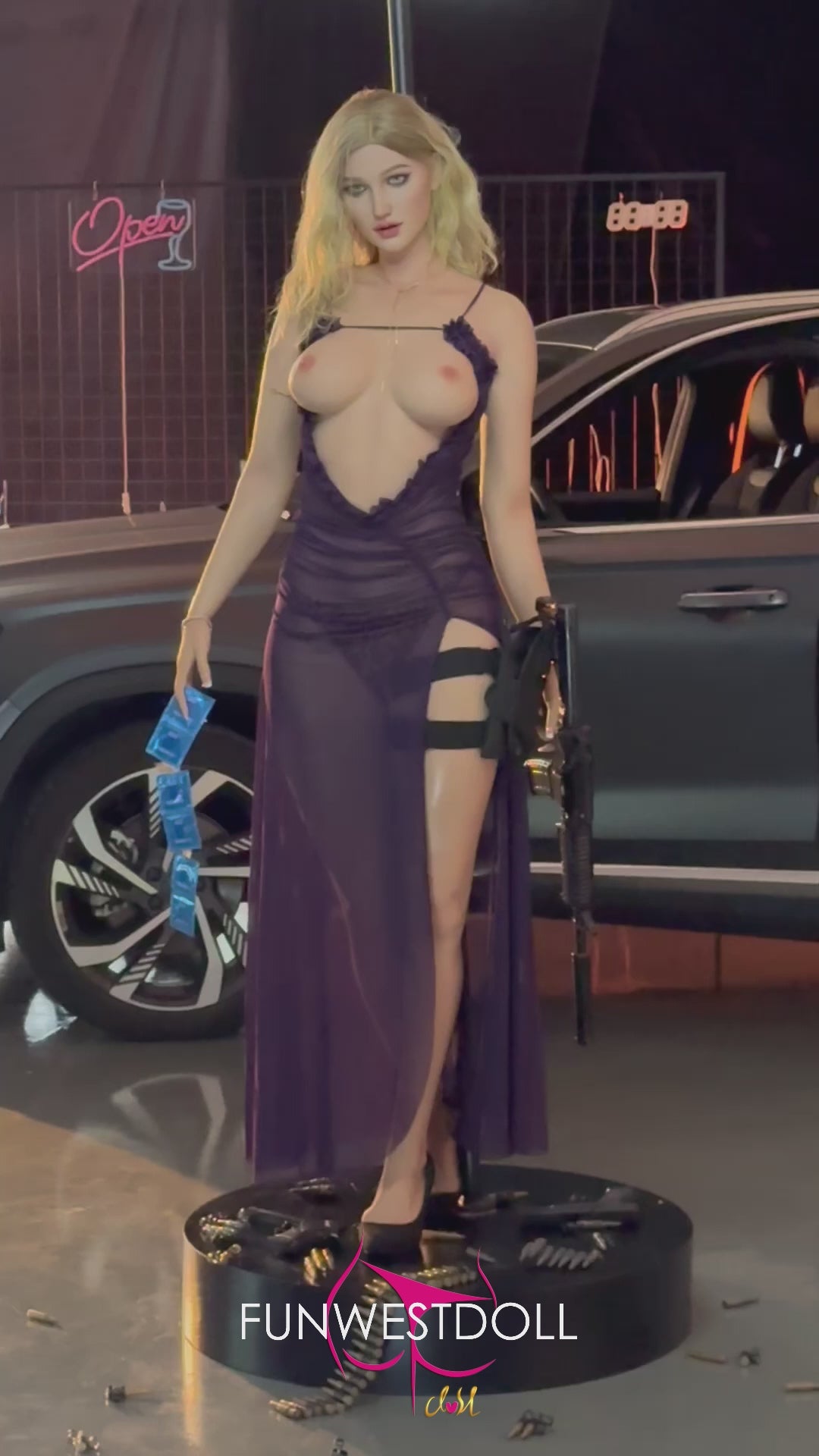 Skylar poupée sexuelle (FunWest Doll Bonnet D 168 cm #044S RST Silicone)