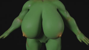Zarga Orc Sexdocka (Climax Doll Mini 70cm V-kupa Silikon)