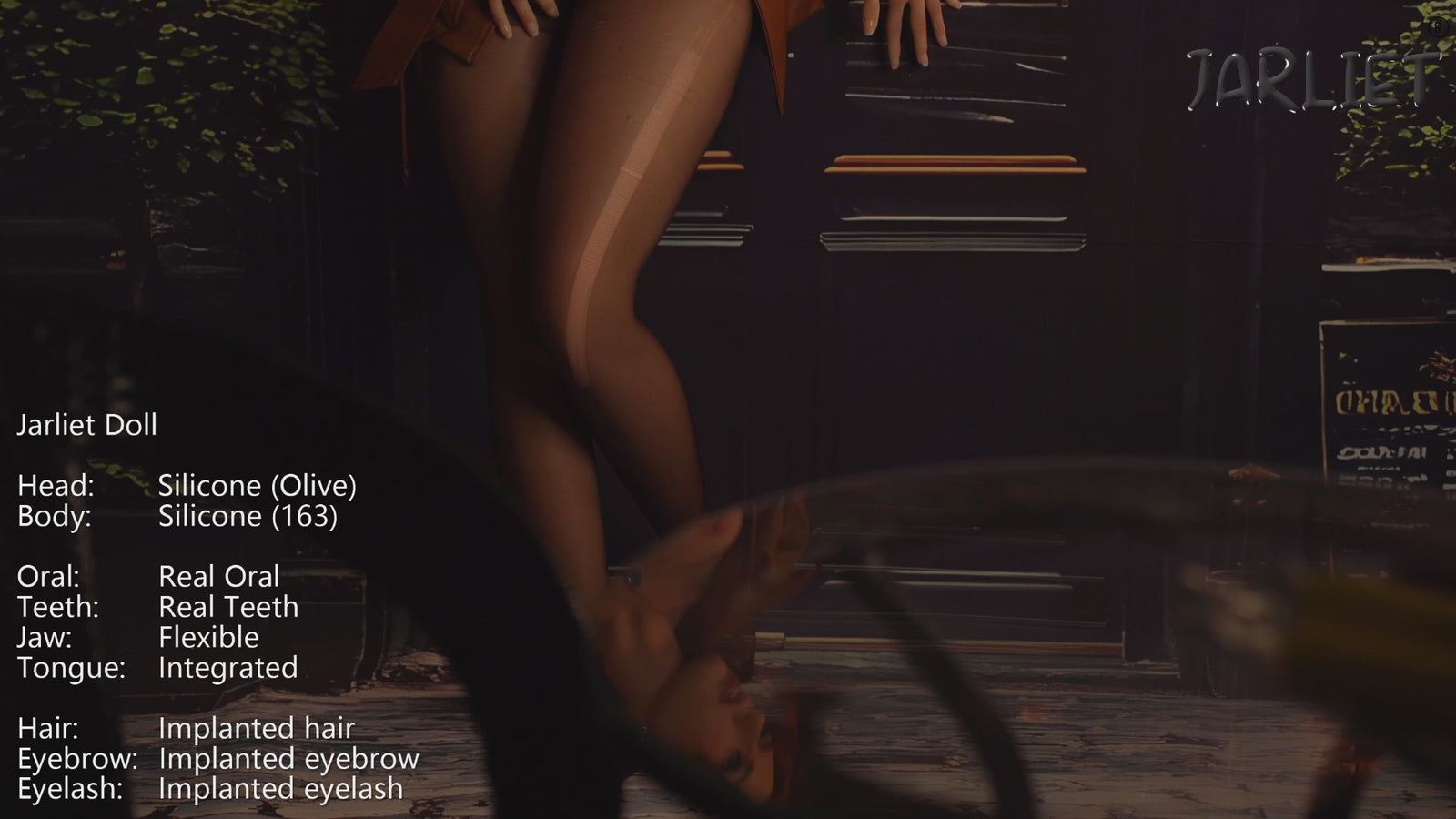 Olive sexpuppe (Jarliet 163cm D-cup Silikon)
