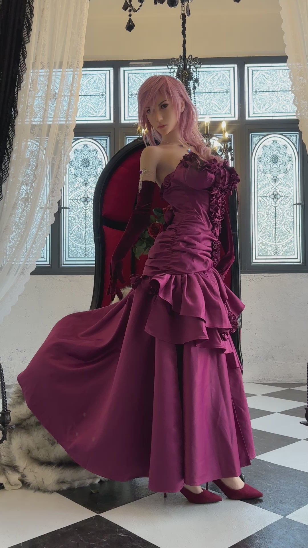 Lightning poupée sexuelle (Game Lady 171 cm (Coupe G No.19 Silicone)