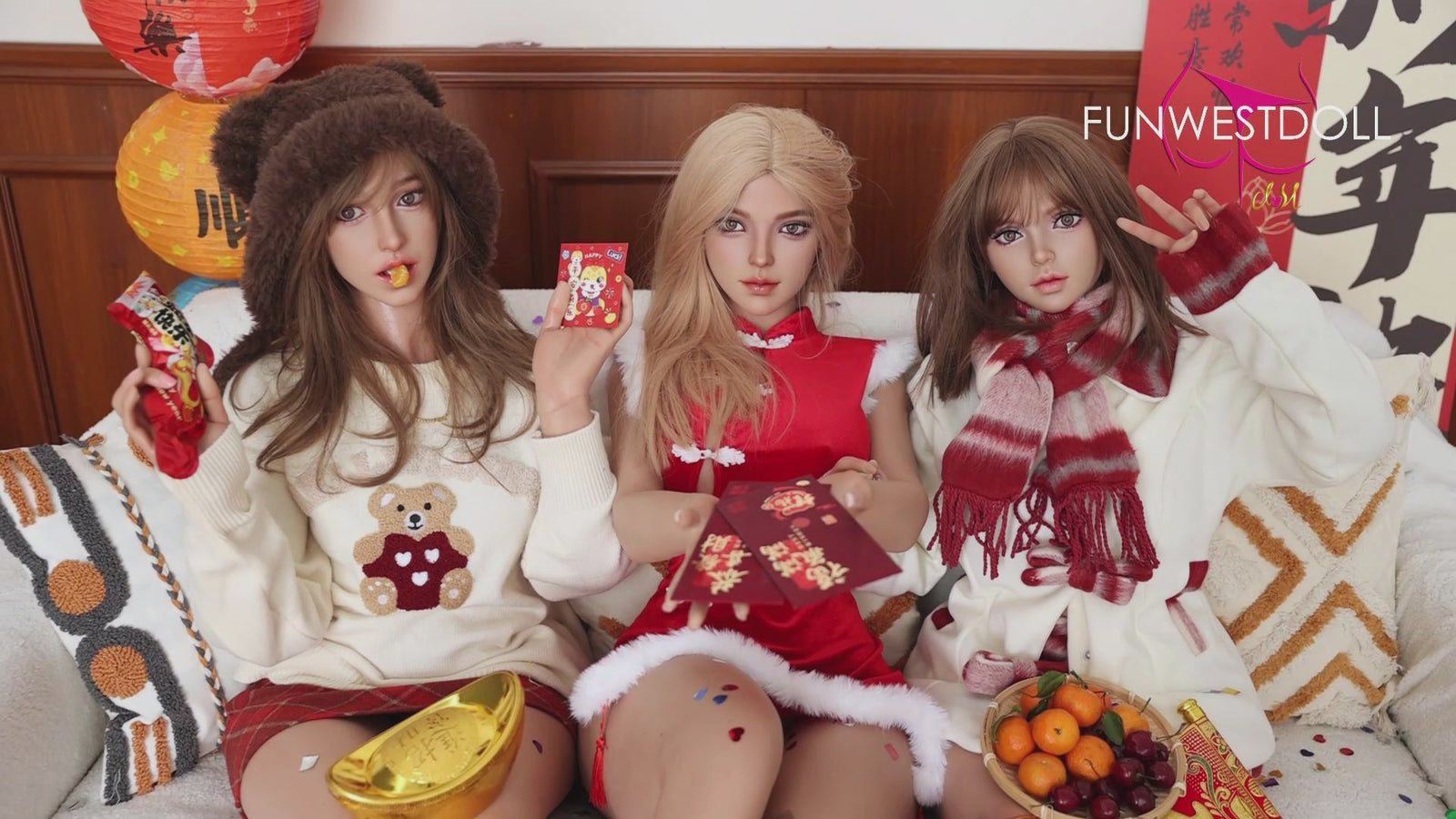 Lis poupée sexuelle (FunWest Doll 156 cm F-Cup #036S Silicone)