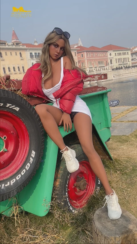 Flora sekspop (Irontech Doll 159cm G-Cup S38 TPE+Siliconen)