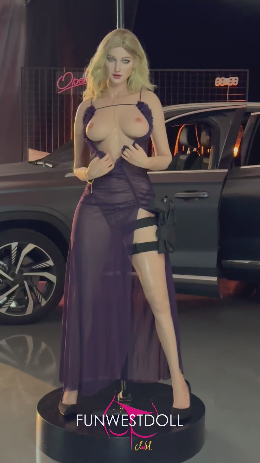 Skylar poupée sexuelle (FunWest Doll Bonnet D 168 cm #044S RST Silicone)