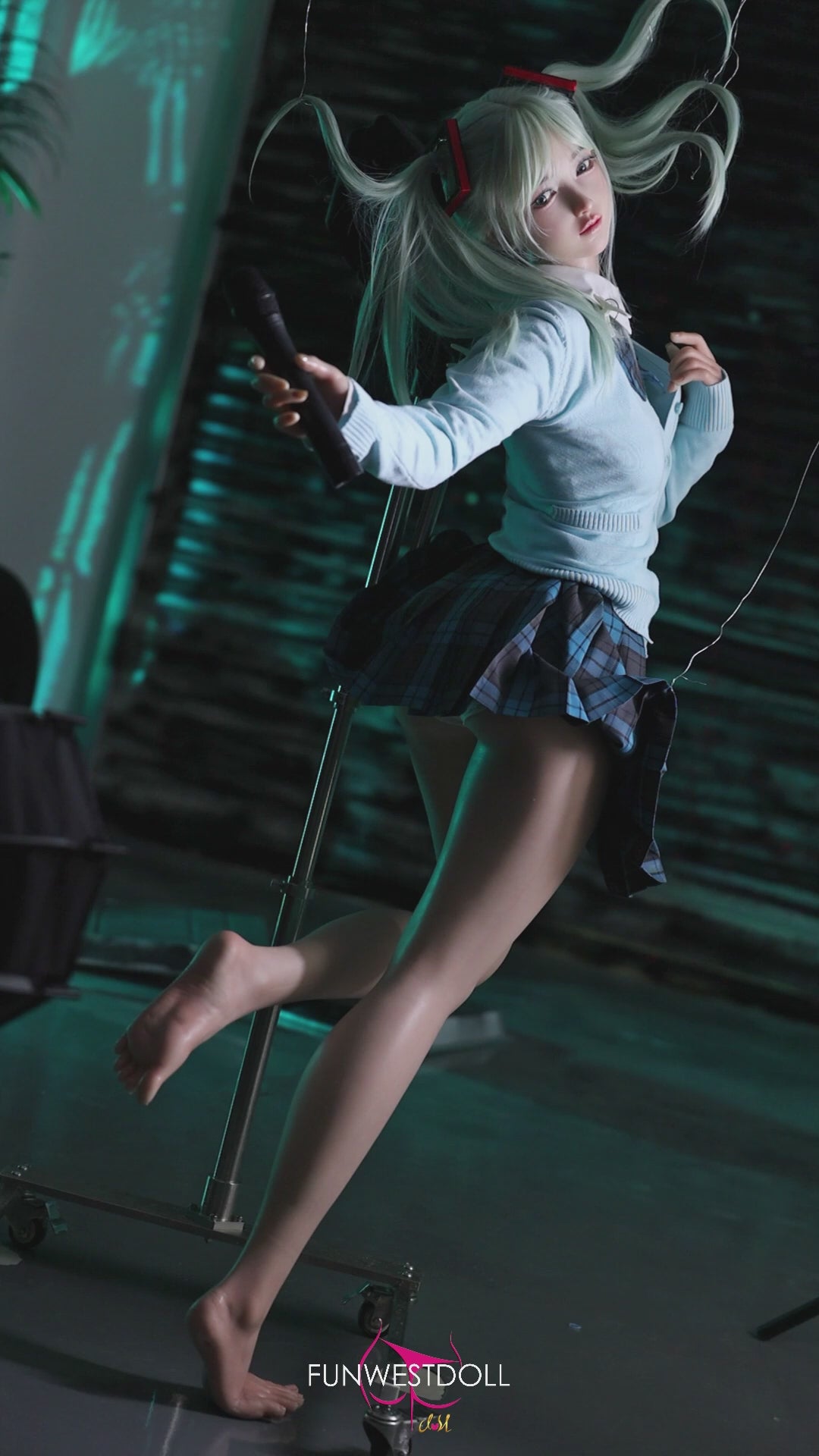 Amy sekspop (FunWest Doll 159 cm A-cup #041S siliconen) EXPRESS