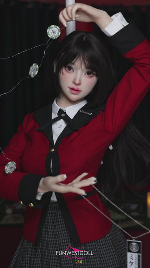 Yumeko Jabami Sex Doll (FunWest Doll 159cm A-Cup #038S Silicone)