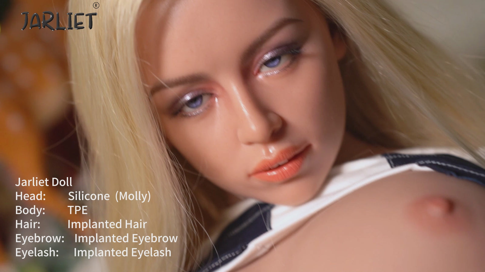 Molly sekspop (Jarliet 148 cm E-cup TPE+siliconen)