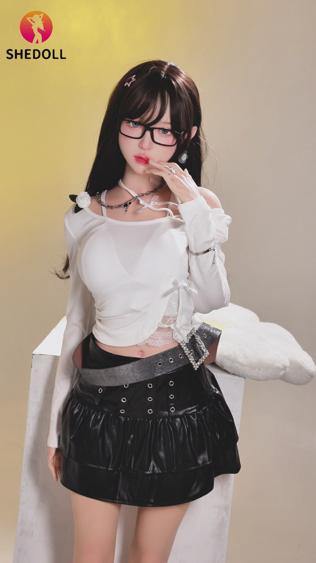 Cheryl-sekspop (SHEDOLL 168 cm D-cup #SH215 2.0 siliconen)
