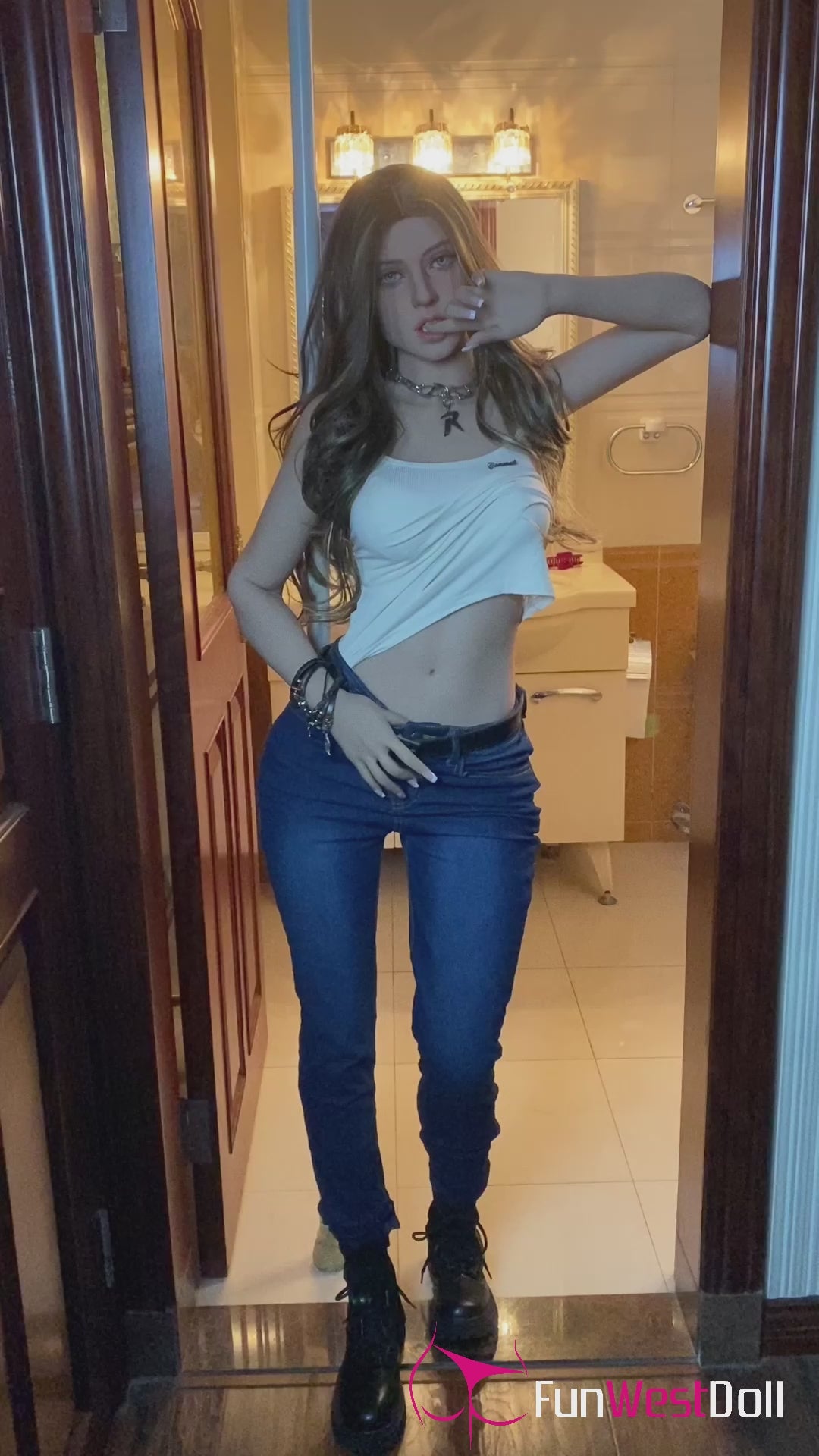 Jasmin sexpuppe (FunWest Doll 159cm A-cup #027 TPE)