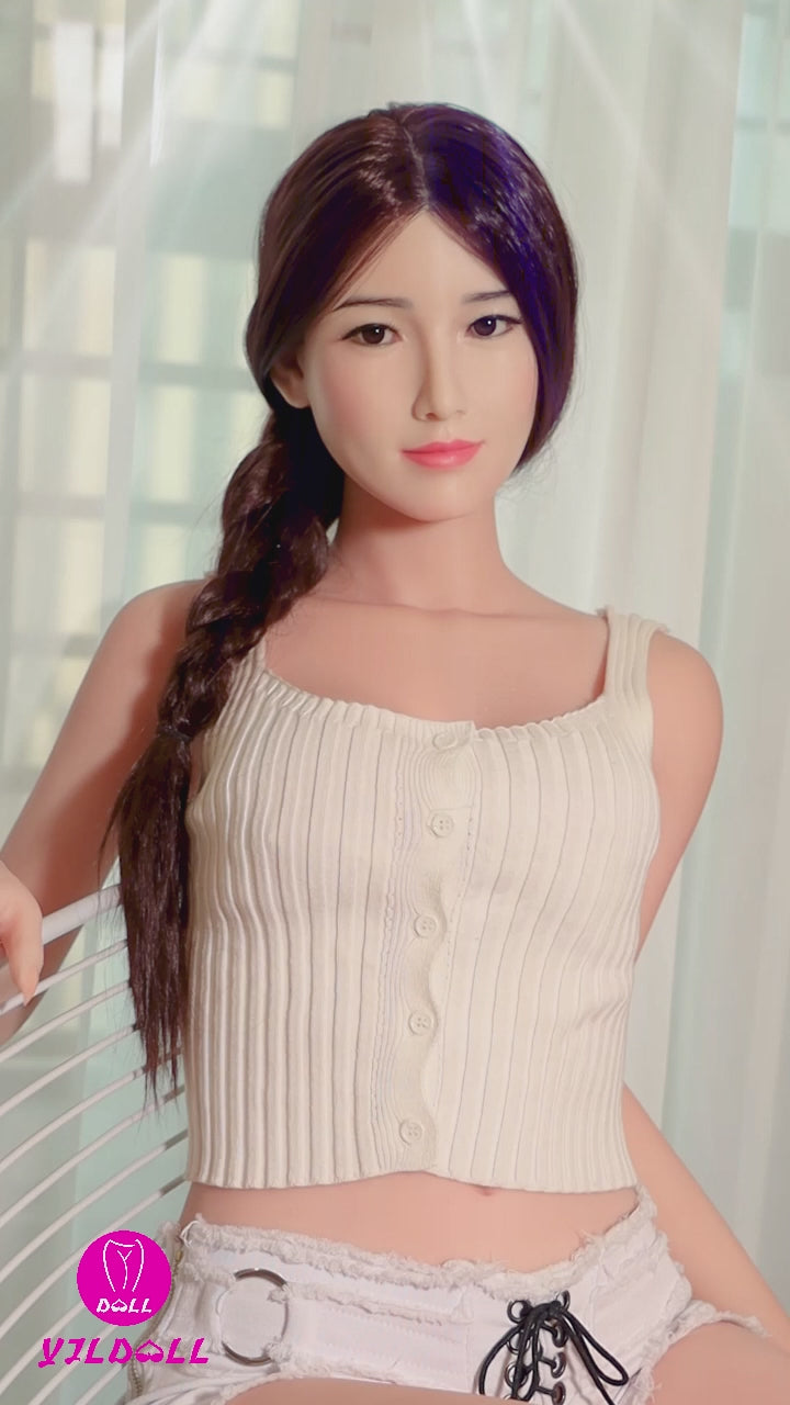 Liu Li poupée sexuelle (YJL Doll Bonnet B 166 cm #824 TPE+Silicone)
