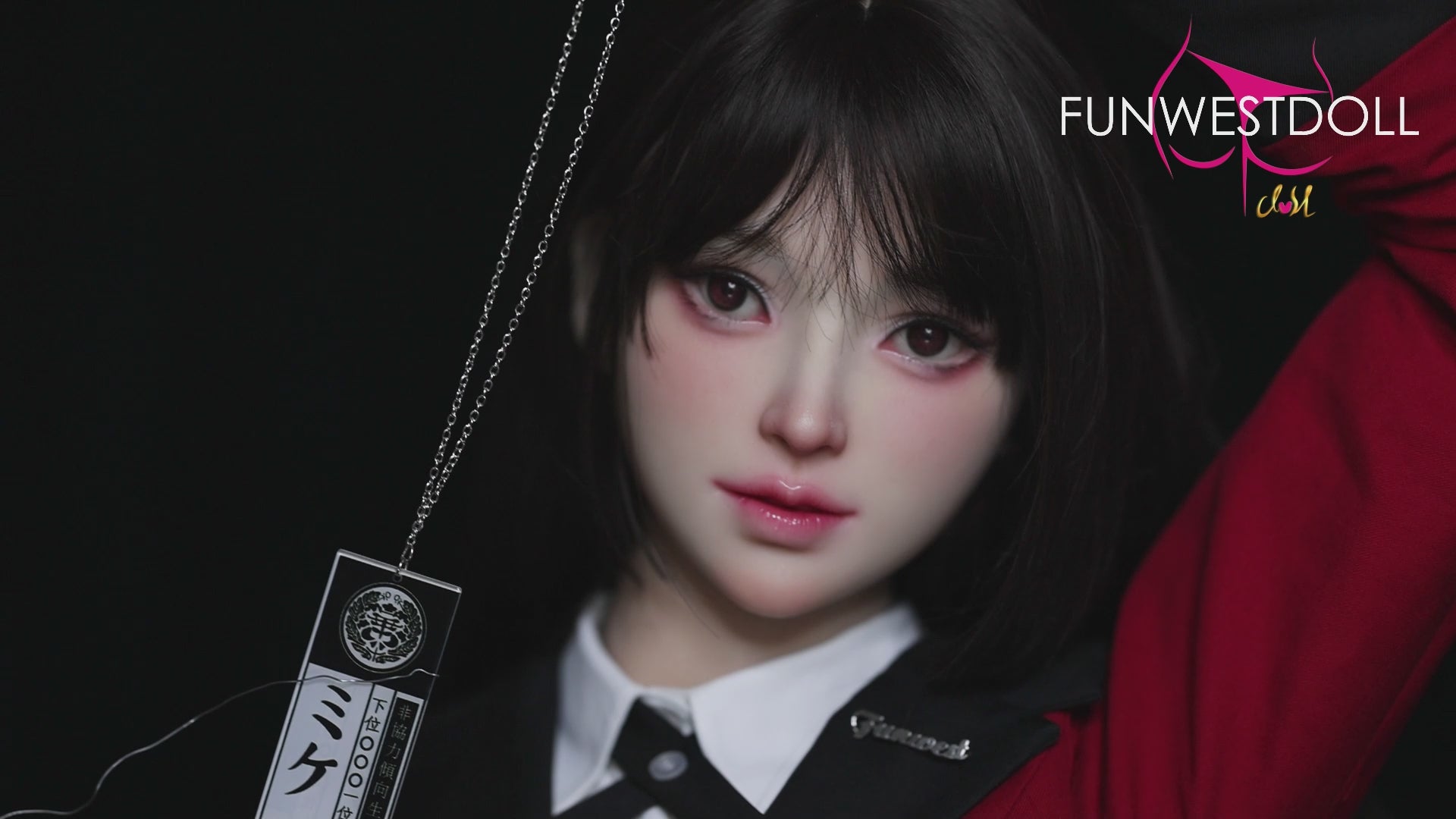 Yumeko Jabami poupée sexuelle (FunWest Doll 159cm a-t-cup # 038s Silicone)