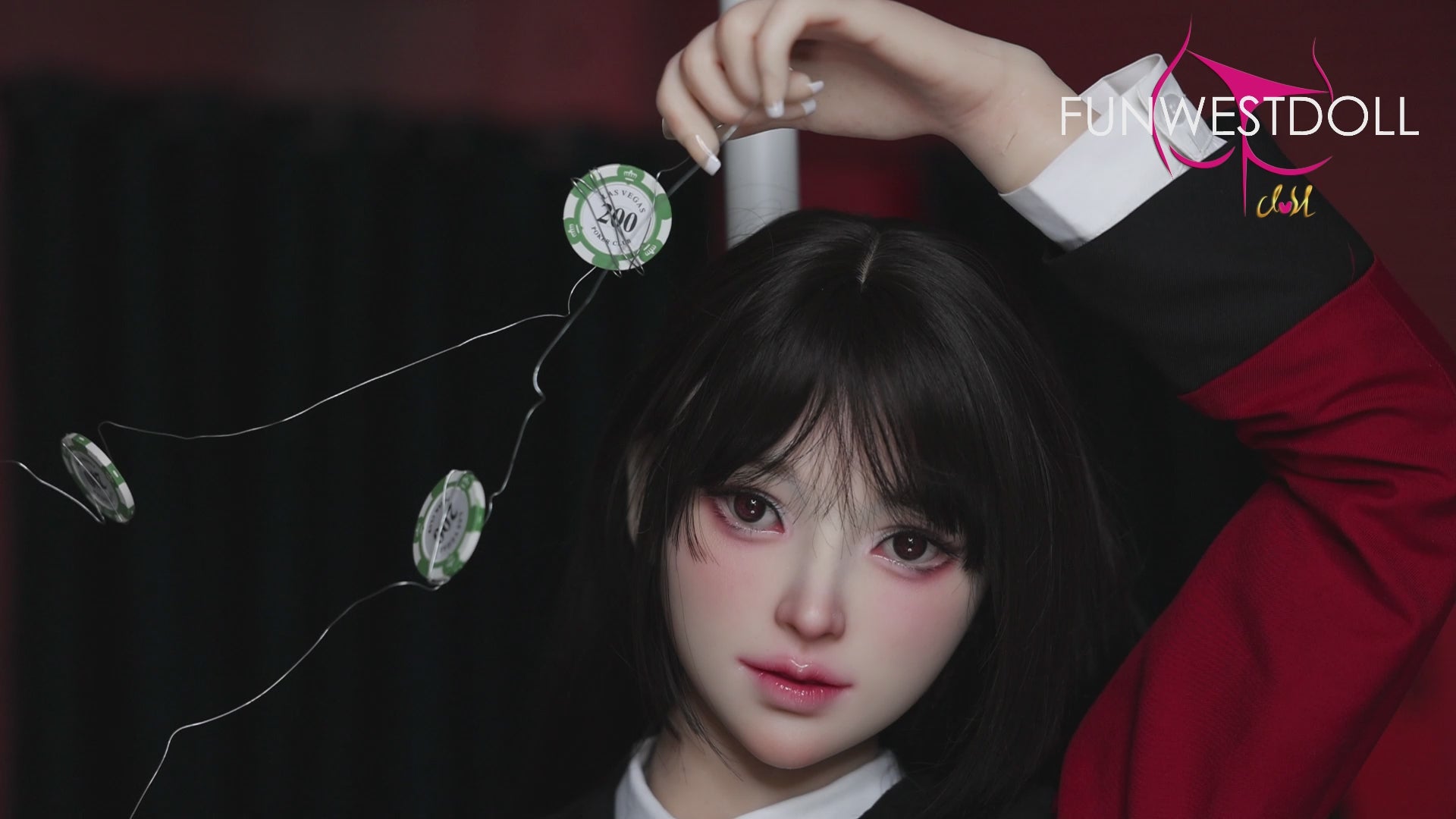 Yumeko Jabami poupée sexuelle (FunWest Doll 159cm a-t-cup # 038s Silicone)