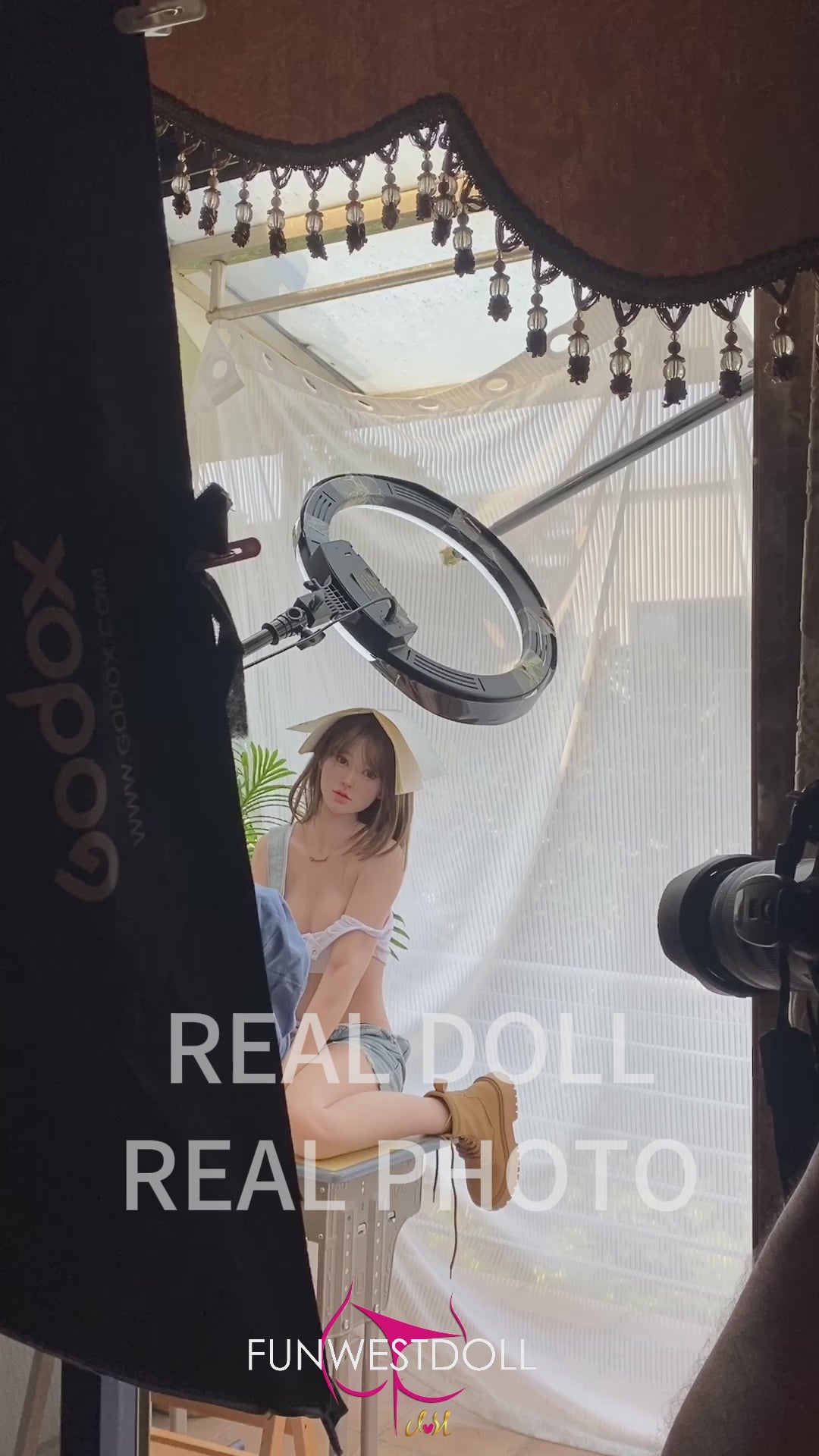 Lucie poupée sexuelle (FunWest Doll 159cm Bonnet A #032S Silicone)