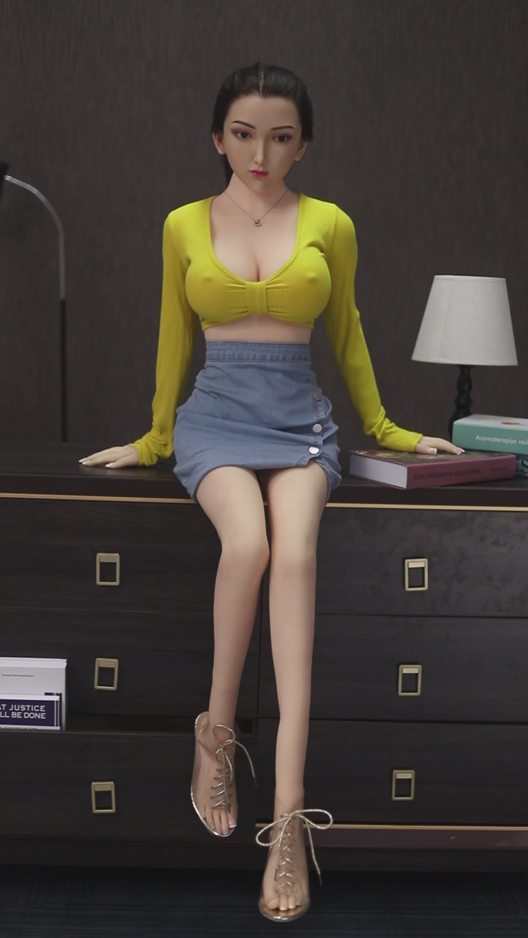 Bien poupée sexuelle (Jarliet Bonnet D 150 cm TPE+Silicone)