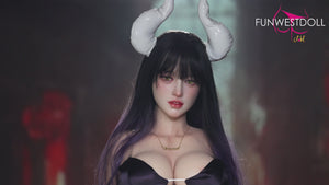 Chloé poupée sexuelle (FunWest Doll 160cm e-top # 035s Silicone)