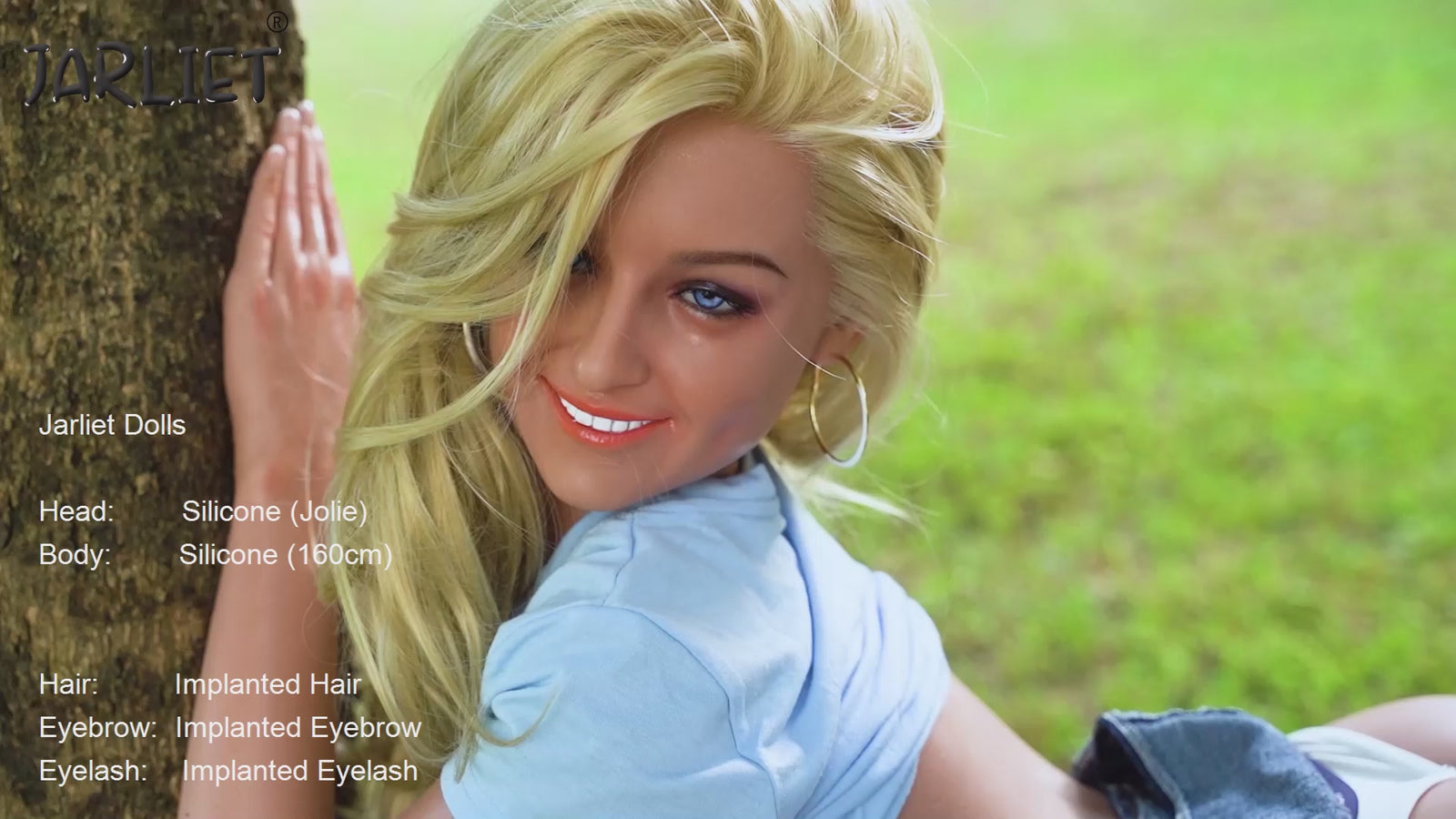 Jolie poupée sexuelle (Jarliet 160 cm C-Cup Silicone)