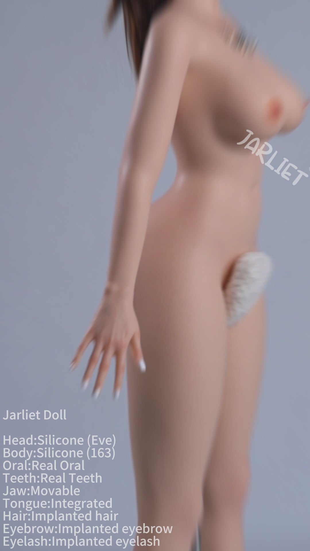 Eva sekspop (Jarliet 163 cm D-cup siliconen)