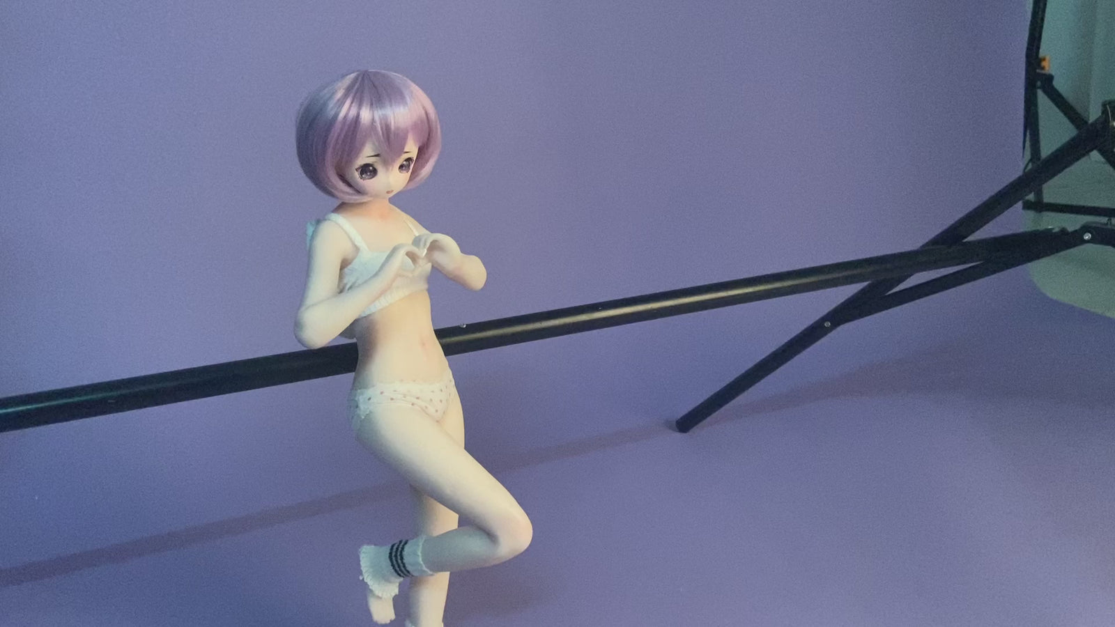 Eudora-sekspop (Climax Doll Mini 55cm A-cup siliconen)