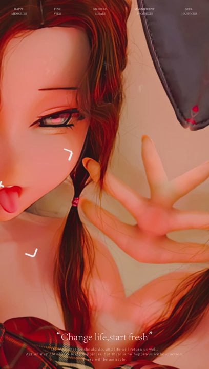 Iwata Mitsuki-sekspop (Elsa Babe 144 cm #AHR008 siliconen)