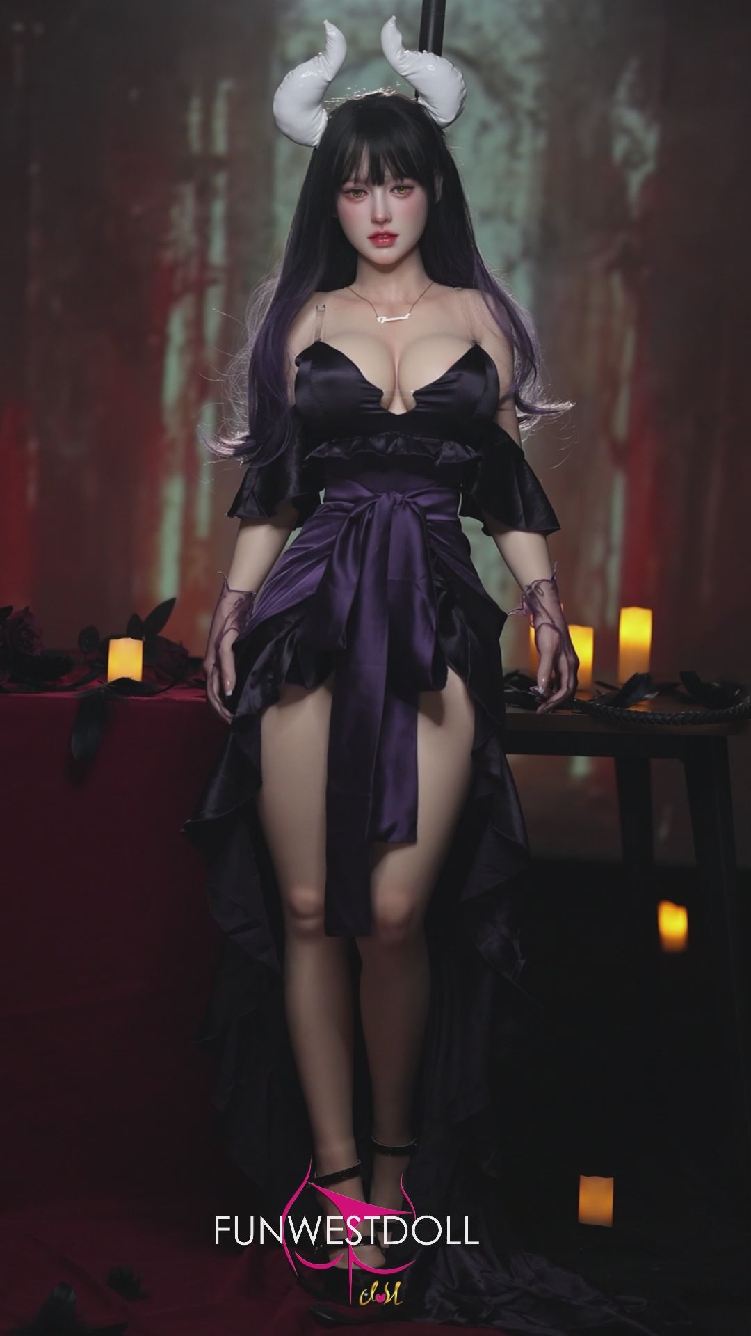 Chloé poupée sexuelle (FunWest Doll 160 cm (E-Cup #035S Silicone)