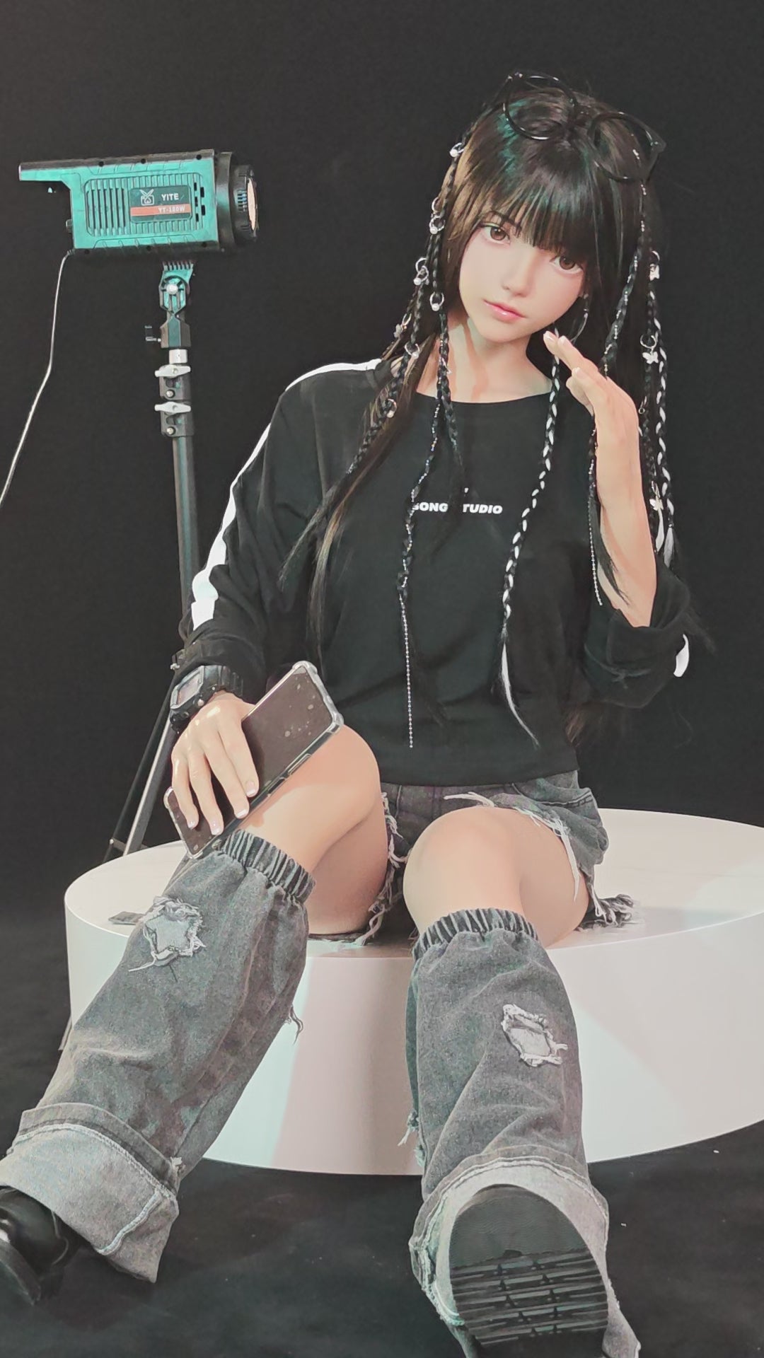 Xiaolu-sekspop (FUDoll 150cm B-Cup siliconen)