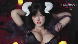 Chloé poupée sexuelle (FunWest Doll 160cm e-top # 035s Silicone)