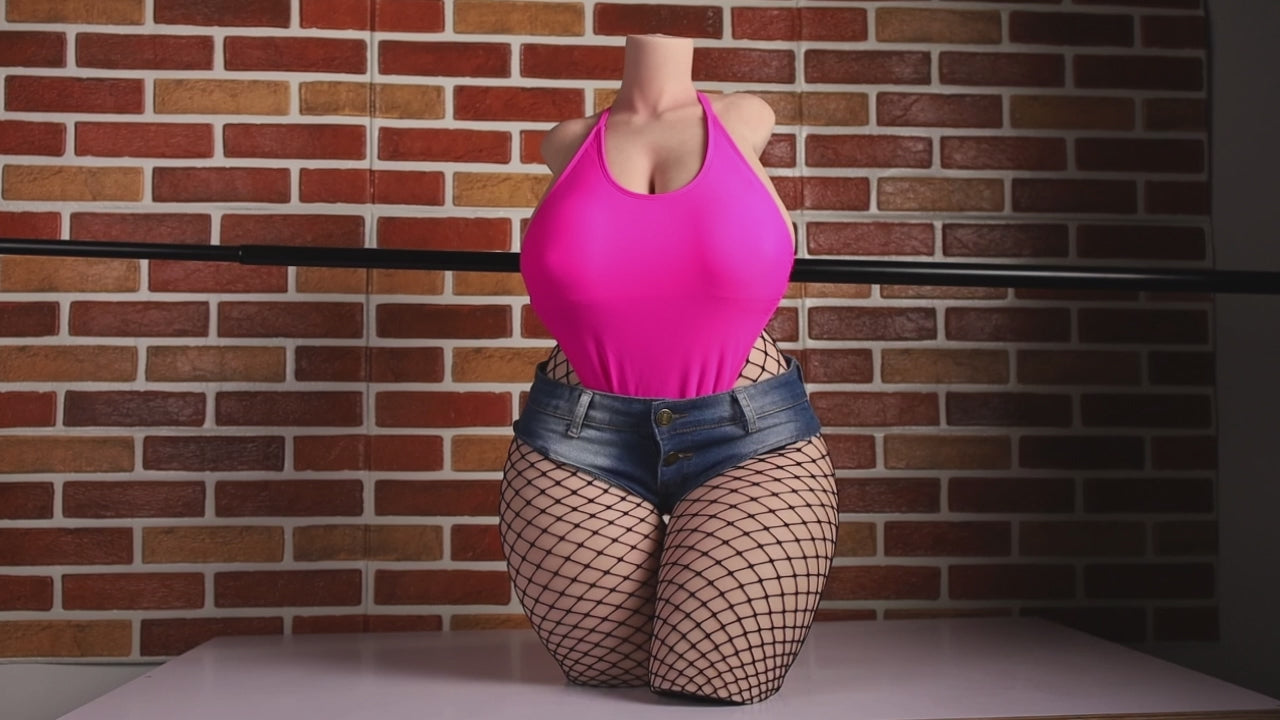 BBW Torso sekspop (Climax Doll ULW 80cm K-cup siliconen)