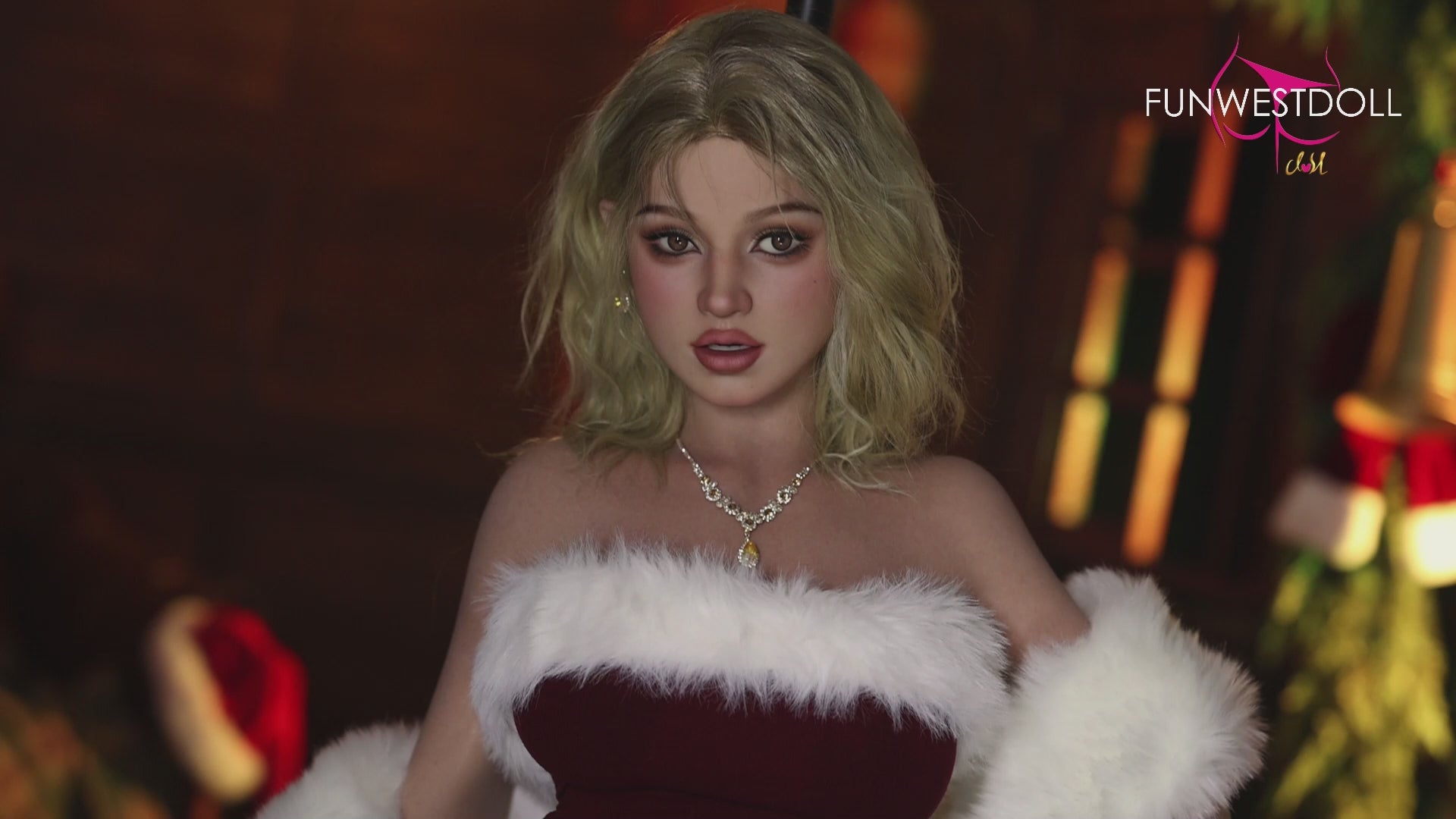 Lyra-sekspop (FunWest Doll G-cup van 157 cm #054SJ RST siliconen)