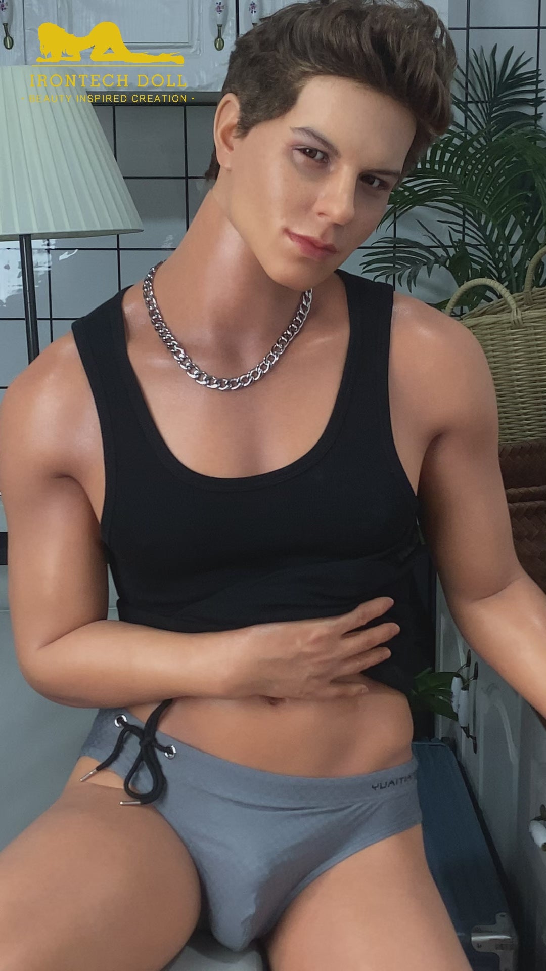 Drake Von Star Du Porno poupée sexuelle (Irontech Doll 175 cm en silicone)