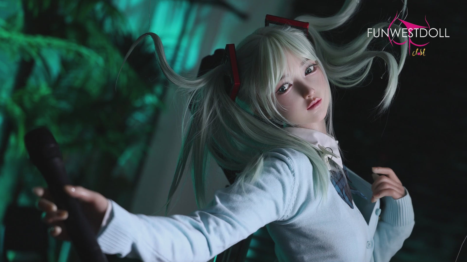 Amy sekspop (FunWest Doll 159 cm A-cup #041S siliconen) EXPRESS