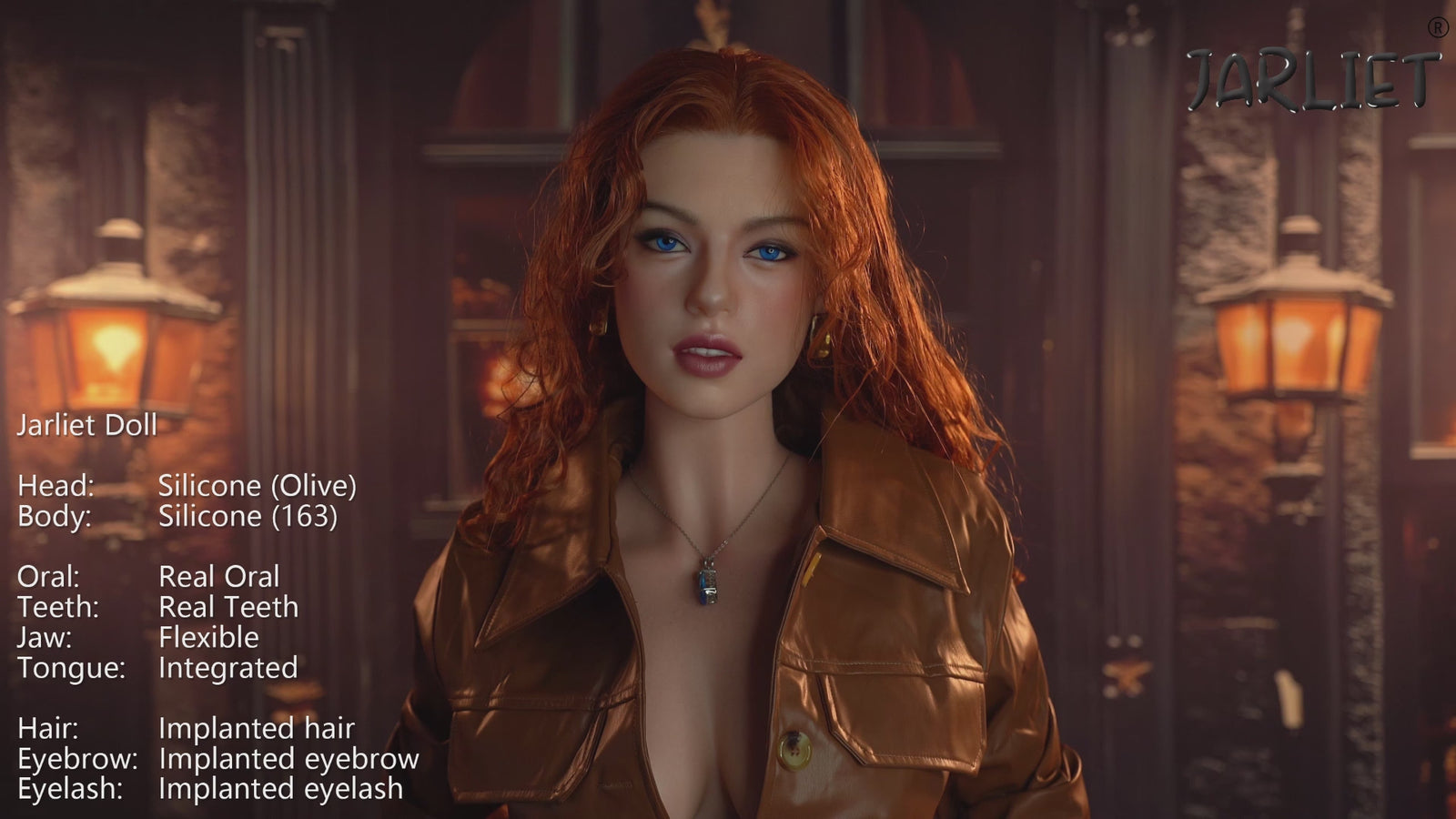 Olive sexpuppe (Jarliet 163cm D-cup Silikon)