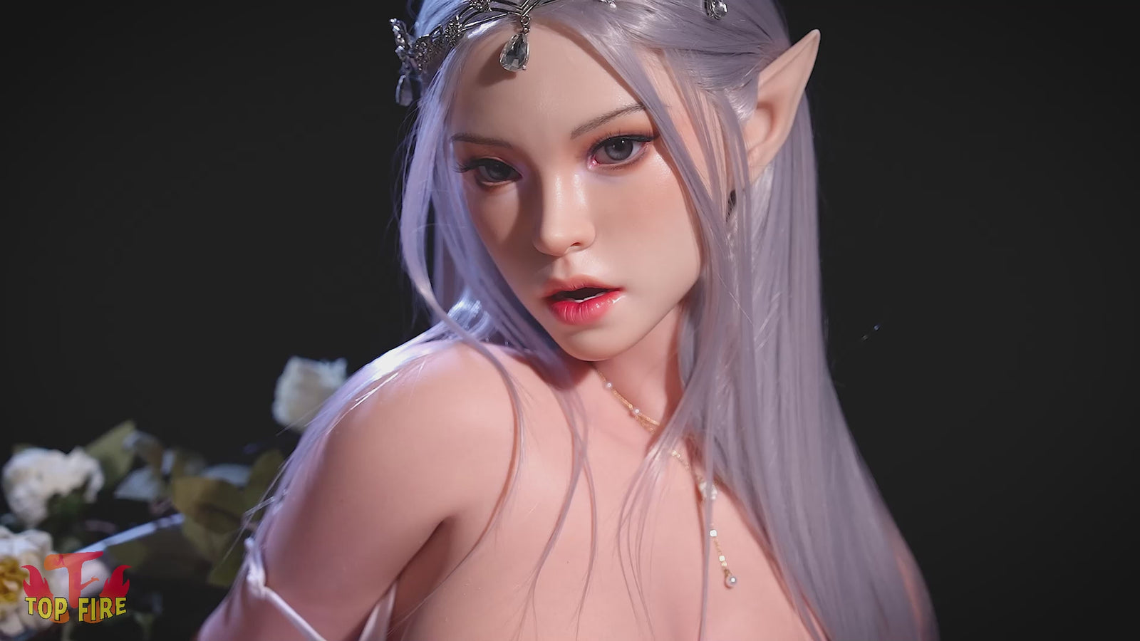 Lorna-sekspop (Top Fire Doll 165 cm C-cup T07 siliconen)