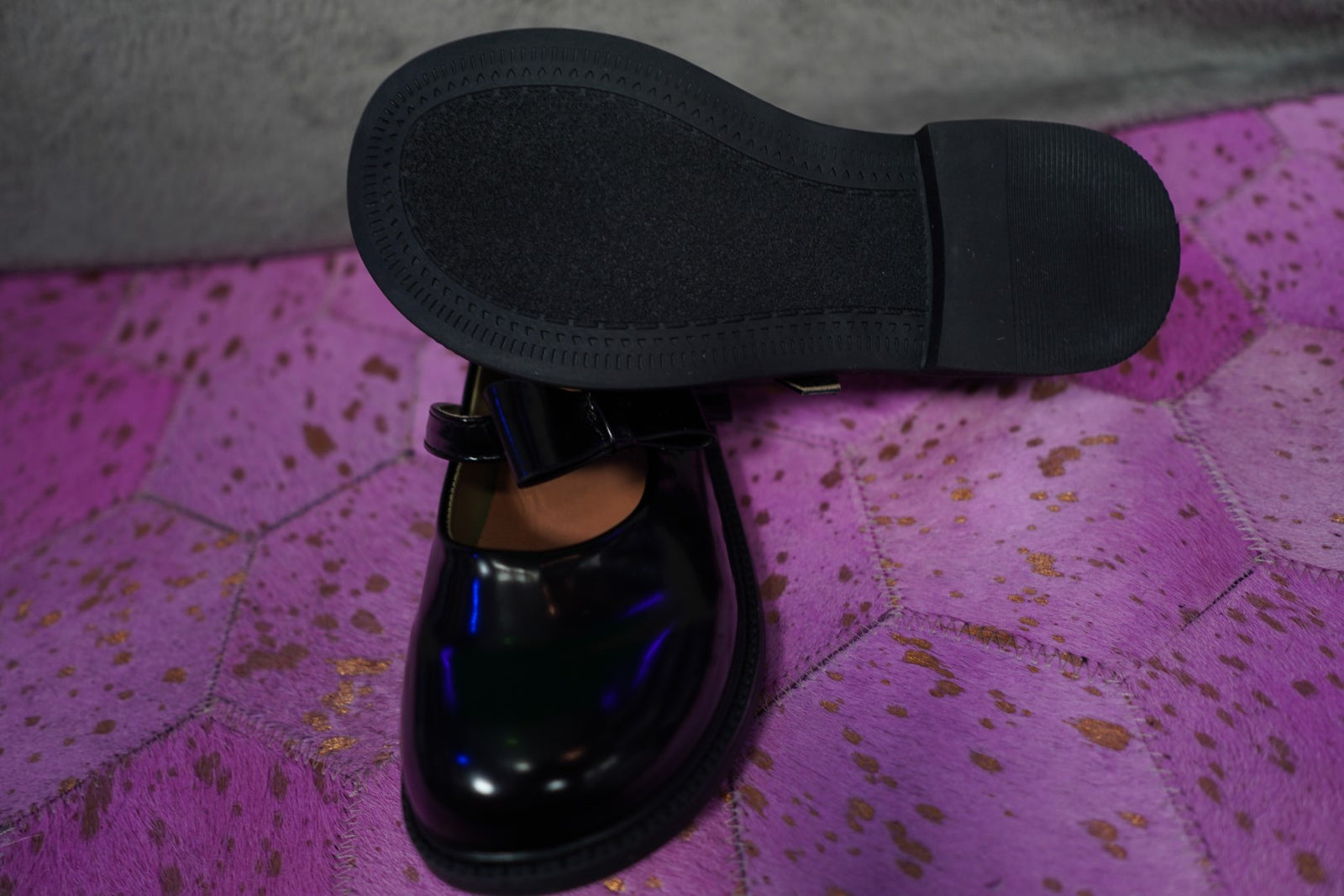 Chaussures pour poupée sexuelle (noir, vernis)