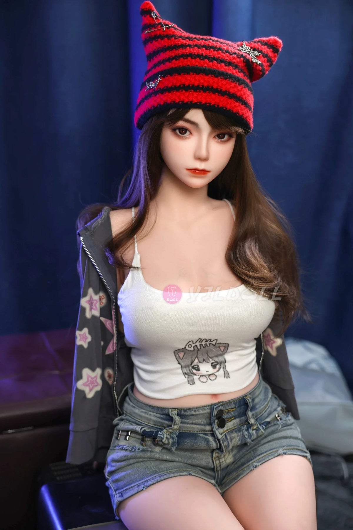 Kang Li poupée sexuelle (YJL Doll Bonnet B 140 cm #883 TPE+Silicone)