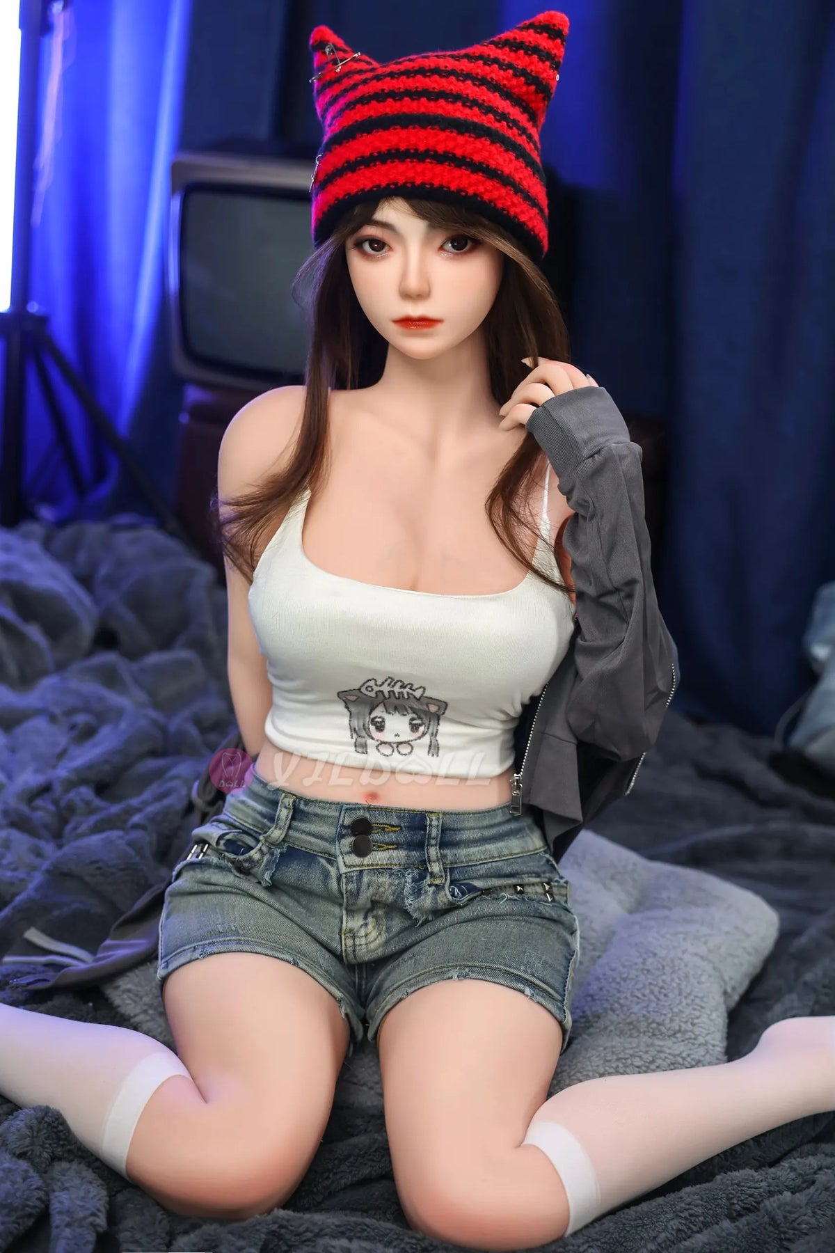 Kang Li poupée sexuelle (YJL Doll Bonnet B 140 cm #883 TPE+Silicone)