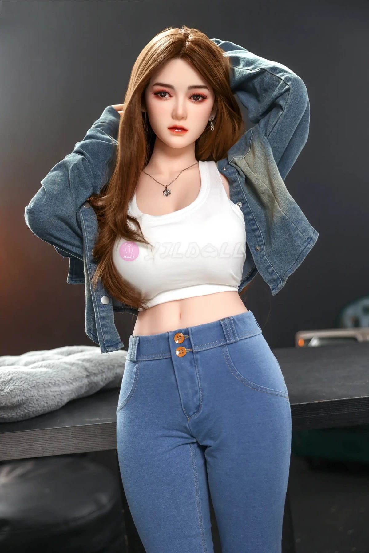 Jiang Yan sekspop (YJL Doll 163 cm F-Cup #804 TPE + siliconen)