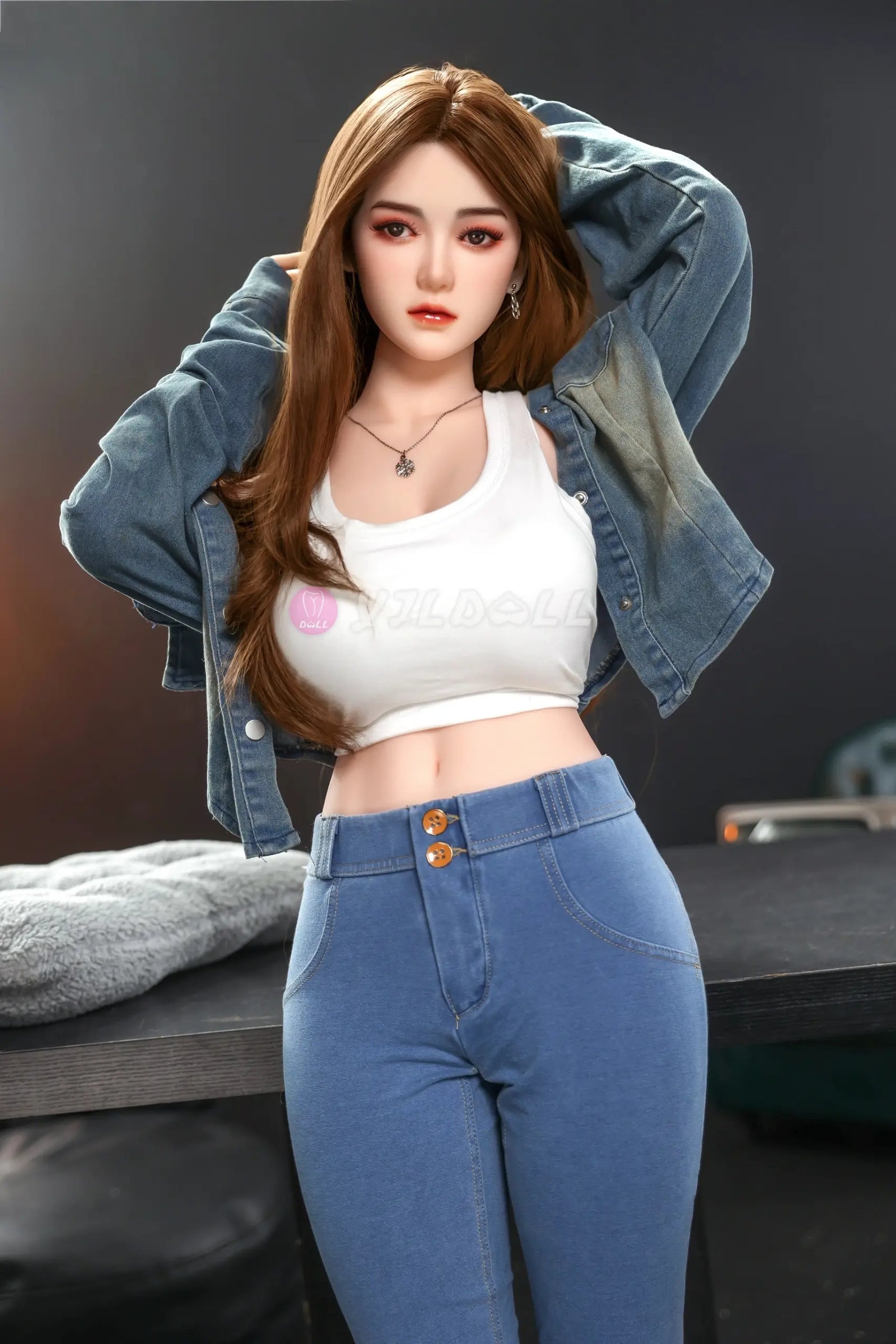 Jiang Yan sekspop (YJL Doll 163 cm F-Cup #804 TPE + siliconen)